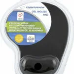 Esperanza Gel Mouse Pad 230mm με Στήριγμα καρπού Μαύρο