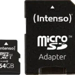 Intenso Premium microSDXC 64GB Class 10 U1 UHS-I με αντάπτορα