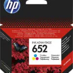 HP 652 Γνήσιο Μελάνι Εκτυπωτή InkJet Πολλαπλό (Color) (F6V24AE)