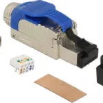 DeLock RJ45 Plug Field Assembly Cat.8.1 Metal