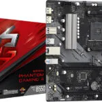 ASRock B550M Phantom Gaming 4 Motherboard Micro ATX με AMD AM4 Socket 90-MXBE90-A0UAYZ