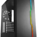 Sharkoon RGB Slider Gaming Midi Tower Κουτί Υπολογιστή με Πλαϊνό Παράθυρο Μαύρο