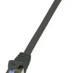 LogiLink S/FTP Cat.7 Καλώδιο Δικτύου Ethernet 50m Μαύρο 1τμχ (CQ4143S)