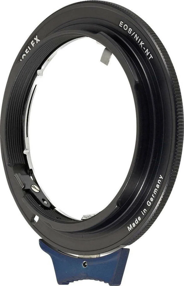 Novoflex Nikon F-lenses to Canon EOS w. aperture control Αντάπτορας Φακού - Image 1