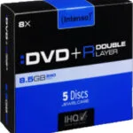 Intenso Εγγράψιμα DVD+R 8x Dual Layer 8.5GB 5τμχ (4311245)