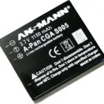 Ansmann Μπαταρία Φωτογραφικής Μηχανής A-Pan CGA-S005 5022783/05 Ιόντων-Λιθίου (Li-ion) 1150mAh Συμβατή με Panasonic