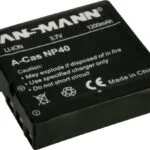 Ansmann Μπαταρία Φωτογραφικής Μηχανής A-Cas NP-40 5022303/05 Ιόντων-Λιθίου (Li-ion) 1200mAh Συμβατή με Casio