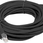 Lanberg U/UTP Cat.5e Καλώδιο Δικτύου Ethernet 5m Μαύρο (PCU5-10CC-0500-BK)