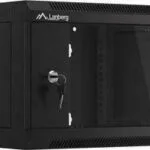 Lanberg Επιτοίχια Καμπίνα Rack 4U 57x60x27.7cm Μαύρο WFFA-5604-10B