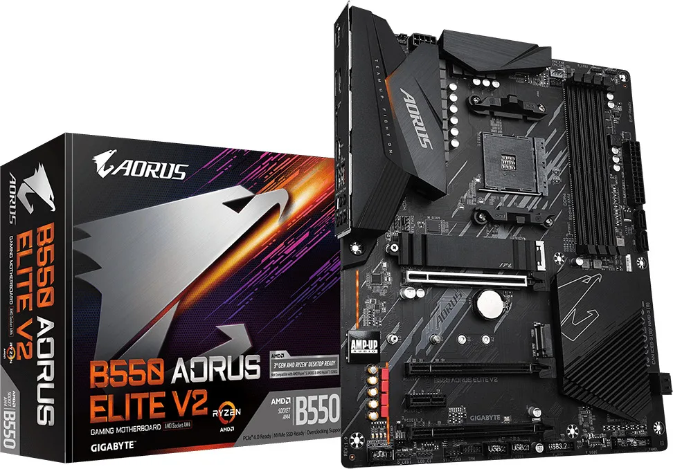 20201126122011_gigabyte_b550_aorus_elite_v2_rev_1_0 Gigabyte B550 Aorus Elite V2 rev. 1.0 Motherboard ATX με AMD AM4 Socket - Image 1