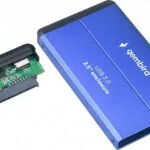 Gembird Θήκη για Σκληρό Δίσκο 2.5" SATA III με σύνδεση USB3.0 σε Μπλε χρώμα EE2-U3S-2-B