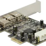 DeLock Κάρτα PCIe σε 2 θύρες Firewire 800 και 1 θύρα Firewire 400 (89153)