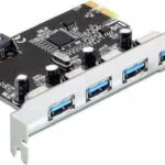 DeLock Κάρτα PCIe σε 4 θύρες USB 3.0 (89297)