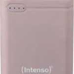 Intenso XS10000 Power Bank 10000mAh με Θύρα USB-A και Θύρα USB-C Ροζ