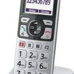 Panasonic KX-TGQ500GS Ασύρματο Τηλέφωνο IP Ασημί