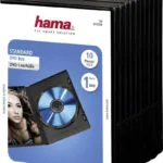 HAMA DVD Box για 1 Δίσκο Μαύρο 00051276 10τμχ