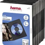 HAMA DVD Box για 1 Δίσκο Μαύρο 00051182 25τμχ