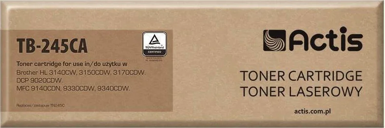 20201218121545_actis_symvato_toner_brother_tn_245c_cyan Actis Συμβατό Toner για Laser Εκτυπωτή Brother TN-245C 2200 Σελίδων Κυανό - Image 1