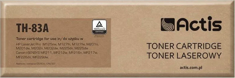 20201218122957_actis_symvato_toner_hp_mf211_mf212w_mf217w_mf226dn_black Actis Συμβατό Toner για Laser Εκτυπωτή HP 83A CF283A 1500 Σελίδων Μαύρο - Image 1