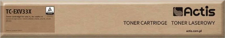 20201218171221_actis_symvato_toner_canon_c_exv33_black Actis Συμβατό Toner για Laser Εκτυπωτή Canon C-EXV33 14600 Σελίδων Μαύρο - Image 1