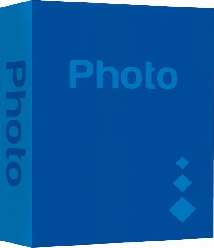 20201224105720_basic_mple_13x19cm_bs57300 ZEP Mini Άλμπουμ Basic για 300 Φωτογραφίες Μπλε BS57300 13x19εκ. - Image 1