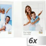 Deknudt Κορνίζα Πλαστική με Λευκό Πλαίσιο Λευκό S58RL2H2V