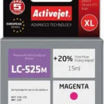 Active Jet Συμβατό Μελάνι Εκτυπωτή InkJet Brother LC-525M 15ml Ματζέντα 1τμχ AB-525MN
