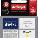 Active Jet Συμβατό Μελάνι Εκτυπωτή InkJet HP 364XL CB325EE 12ml Κίτρινο 1τμχ 40.HPCB325A AH-364YCX