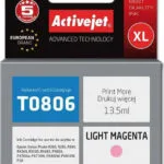 Active Jet Συμβατό Μελάνι Εκτυπωτή InkJet Epson T0806 13.5ml Ματζέντα 1τμχ AE-806N