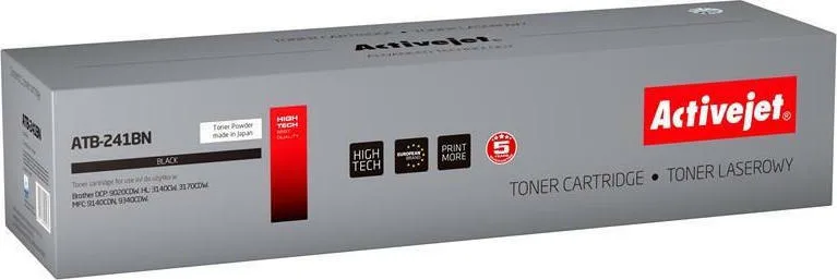 20210105140351_active_jet_symvato_toner_brother_tn_241bk_black Active Jet Συμβατό Toner για Laser Εκτυπωτή Brother TN-241BK 2500 Σελίδων Μαύρο - Image 1