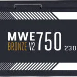 CoolerMaster MWE 750 Bronze rev. 2.0 750W Μαύρο Τροφοδοτικό Υπολογιστή Full Wired 80 Plus Bronze