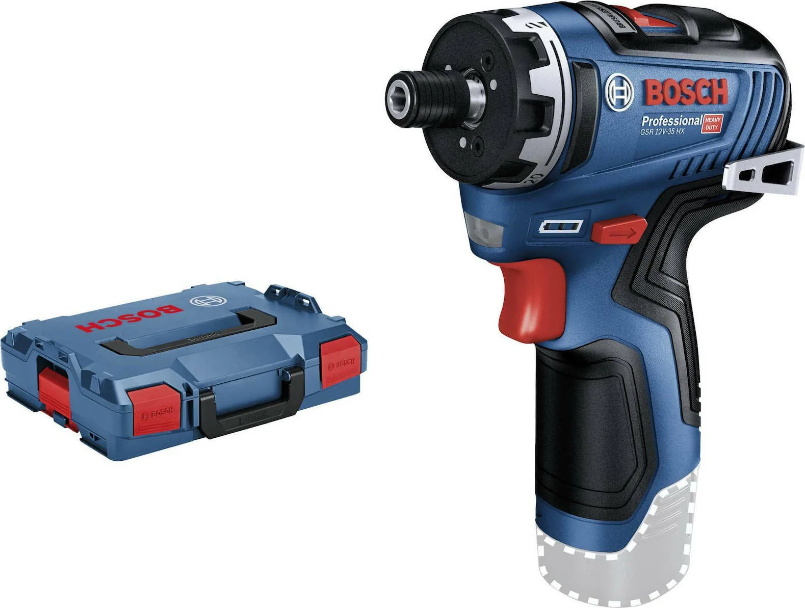 Bosch GSR 12V-35 HX Κατσαβίδι Μπαταρίας Solo Brushless 12V 06019J9102 - Image 1
