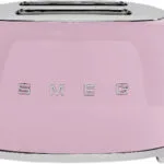Smeg TSF01PKEU Φρυγανιέρα 2 Θέσεων 950W Ροζ