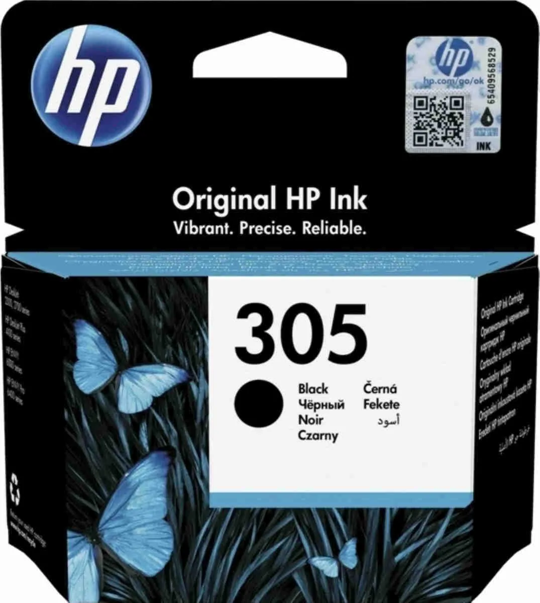 20210111104735_a2302a59 HP 305 Γνήσιο Μελάνι Εκτυπωτή InkJet Μαύρο (3YM61AE) - Image 1