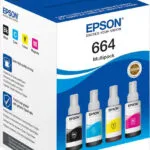 Epson 664 Γνήσιο Πακέτο 4 Μελανιών Εκτυπωτή InkJet Κίτρινο / Κυανό / Ματζέντα / Μαύρο (C13T664640)