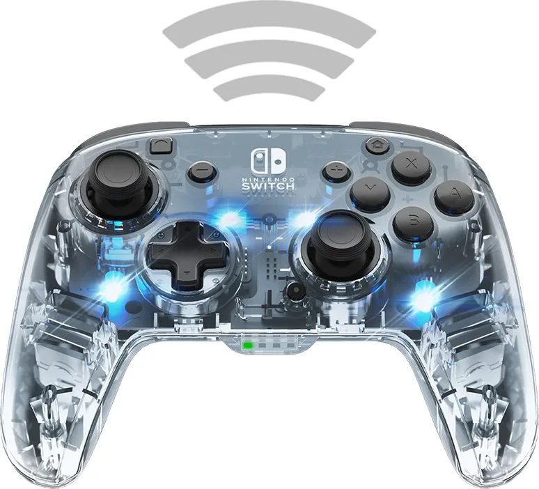 20210113153202_pdp_afterglow_wireless_deluxe PDP Afterglow Wireless Deluxe Gamepad για Switch Διάφανο - Image 1