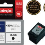 Active Jet Συμβατό Μελάνι Εκτυπωτή InkJet HP 21XL C9351A 20ml Μαύρο 1τμχ AH-21RX