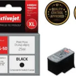 Active Jet Συμβατό Μελάνι Εκτυπωτή InkJet Canon PG-40/PG-50 25ml Μαύρο 1τμχ AC-40R