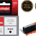 Active Jet Συμβατό Μελάνι Εκτυπωτή InkJet Canon CLI-526BK 10ml Μαύρο 1τμχ ACC-526BN