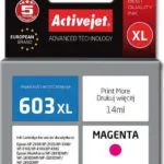 Active Jet Συμβατό Μελάνι Εκτυπωτή InkJet Epson 603XL C13T03A34 14ml Ματζέντα 1τμχ AE-603MNX