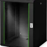 Digitus Unique Επιτοίχια Καμπίνα Rack 16U 60x60x82cm Μαύρο 16U-6/6-SW