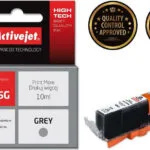Active Jet Συμβατό Μελάνι Εκτυπωτή InkJet Canon CLI-526G 10ml Γκρι 1τμχ ACC-526GN