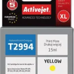 Active Jet Συμβατό Μελάνι Εκτυπωτή InkJet Epson 29XL T2994 15ml Κίτρινο 1τμχ AE-29YNX