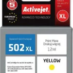 Active Jet Συμβατό Μελάνι Εκτυπωτή InkJet Epson 12ml Κίτρινο 1τμχ AE-502YNX