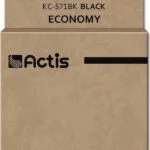 Actis Συμβατό Μελάνι Εκτυπωτή InkJet Canon CLI-571BXL 12ml Μαύρο 1τμχ KC-571BK