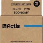Actis Συμβατό Μελάνι Εκτυπωτή InkJet Brother LC223C 10ml Κυανό 1τμχ KB-223C