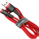 Baseus Braided USB to Lightning Cable Κόκκινο 2m (CALKLF-C09)