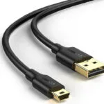 Ugreen USB 2.0 Cable USB-A male - mini USB-B male Μαύρο 1m 10355
