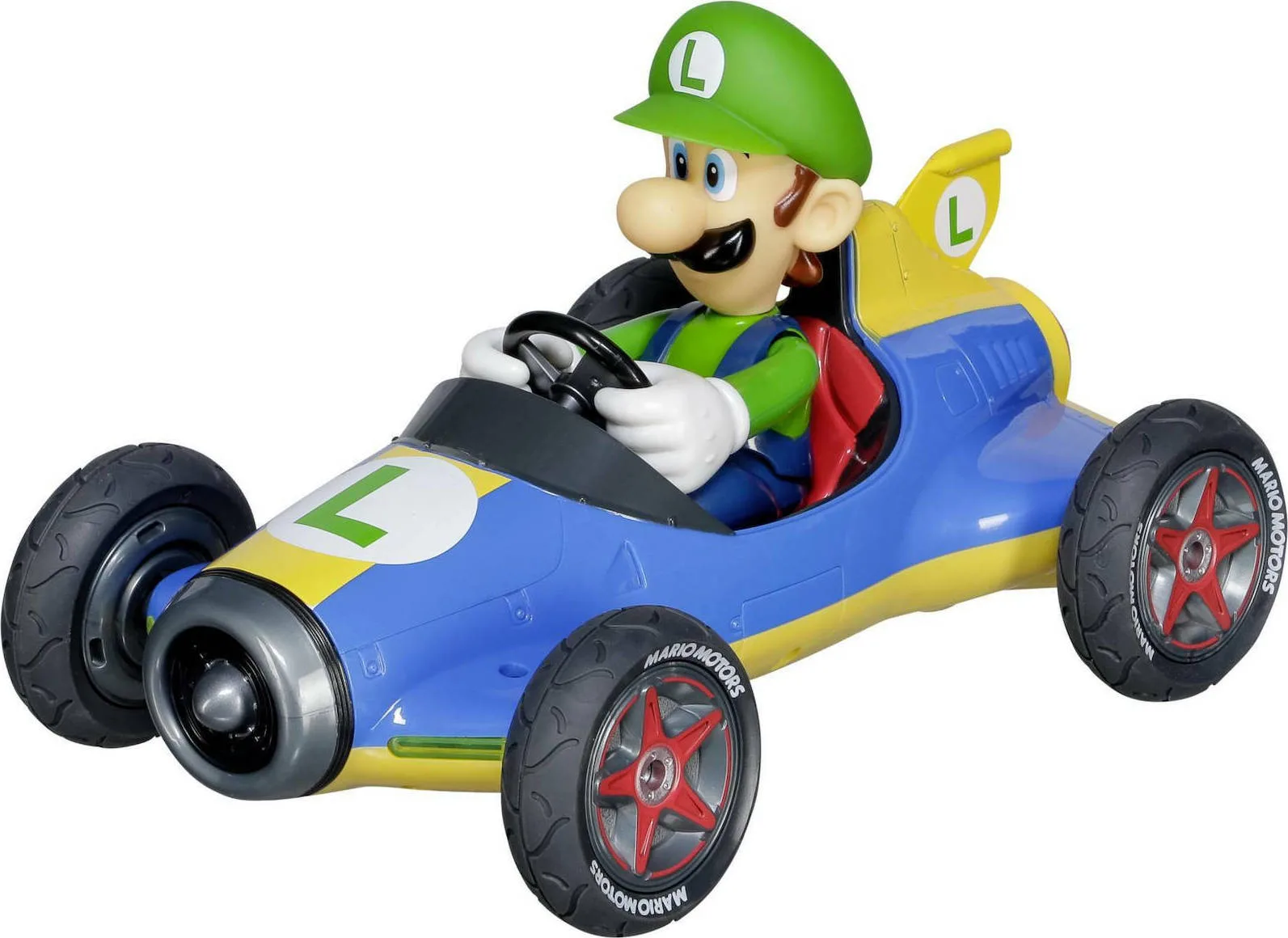 20210118171214_carrera_rc_mario_kart_mach_8_luigi_370181067 Carrera Mario Kart Mach 8 Luigi Τηλεκατευθυνόμενο Αυτοκίνητο Buggy 370181067 - Image 1