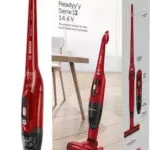 Bosch Readyy'y Serie 2 Επαναφορτιζόμενη Σκούπα 2 σε 1 Stick & Χειρός 14.4V Κόκκινη